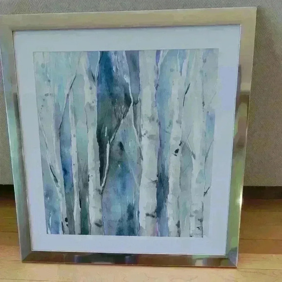 River Birch Framed Print - 26 x 26 - Picture 1 of 7